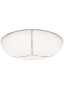 Foto para 35w 1252lm Tegan 27k Acrylic Diffuser Satin Nickel 90cri Tegan Flush Mount Ceiling sn-LED927