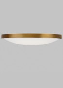 Foto para 45w Vance 27k Frosted Glass Diffuser Satin Nickel 90cri Vance 24 Flush Mount 24IN SN -LED927