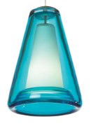 Picture of 35w Billow Satin Nickel KL-Billow Pendant Ocean Blue, sn