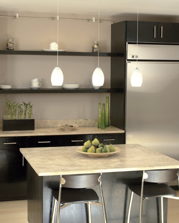 Foto para 8w Firefrost 30k Satin Nickel 80cri KL-Firefrost Pnd amber,sn LED