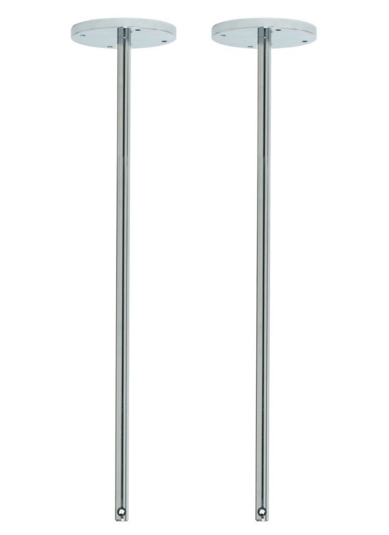 Picture of Kable Satin Nickel KL-Hvy Duty Stndf 24IN pair,sn