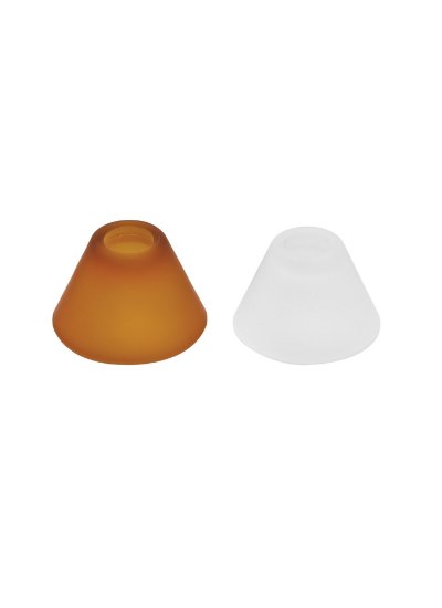 Picture of 50w Cone Cone Glass Shield amber