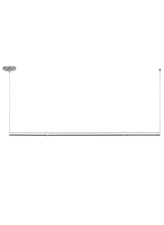 Foto para 16w Gia 35k Satin Nickel 80cri LS-Gia Linear Suspension 600lm/ft, 48IN, SM, sn, -