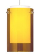 Picture of 50w Mini Satin Nickel MP-Mini Echo Pend amber, sn