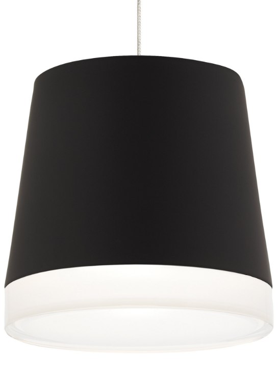 Picture of 50w Henrik Satin Nickel MP-Henrik Pendant Black, sn