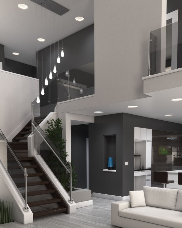 Picture of Lustra Chrome MP-Lustra Pendant White, ch