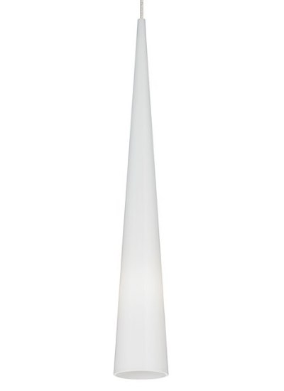 Picture of 50w Pinnacle Satin Nickel MP-Pinnacle Pend lg wht, sn