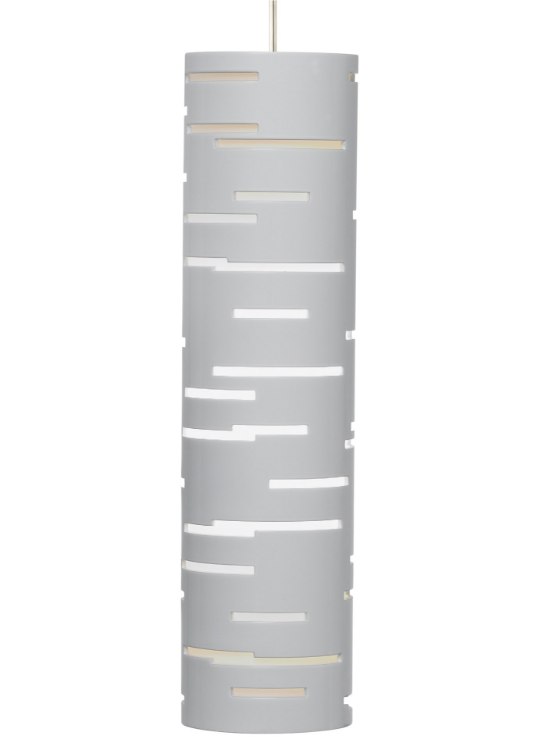 Foto para 50w Revel Satin Nickel MP-Revel Pendant WHT, sn