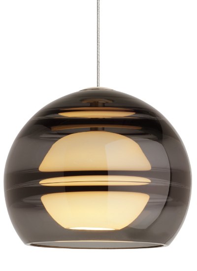 Foto para 35w Sedona Transparent Glass Satin Nickel Bi-Pin GU5.3 MP-Sedona Low-Voltage Pendant SM SN