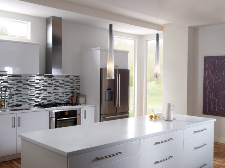 Foto para 50w Zenith Satin Nickel MP-Zenith Pnd SM White, sn