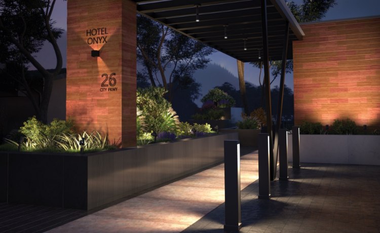 Picture of 8.6w 27k Charcoal 90cri Mode Single Outdoor Wall/Ceiling 90 CRI 2700K 9 in