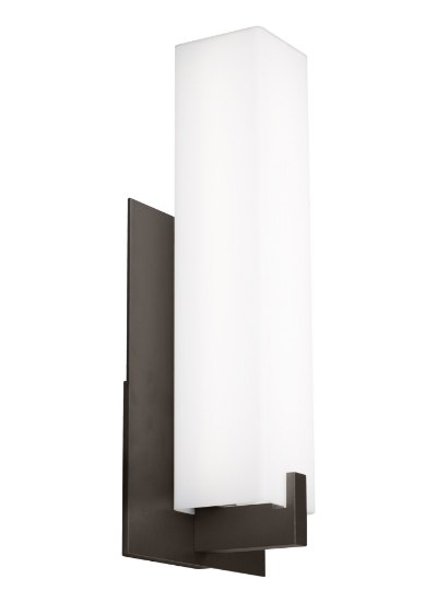 Foto para 29w Cosmo 30k Diffuse Bronze 80cri Cosmo 18 Outdoor Wall 80 CRI 3000K 18 in White Acr