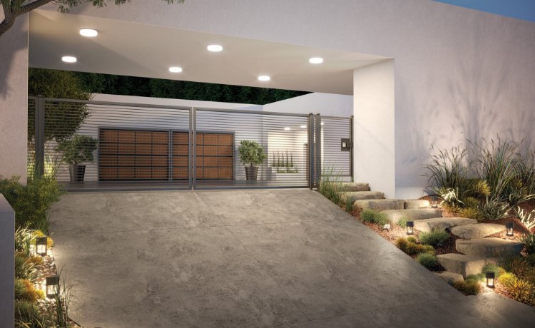 Foto para 23w Cirque 40k Bronze 90cri Cirque Large Outdoor Wall/Ceiling Large 80 CRI 400