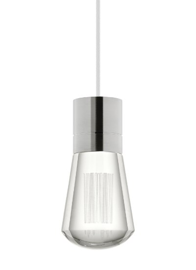 Foto para 9w Alva 22k Satin Nickel 90cri TD-Alva Pendant 11 WH SN -LED922