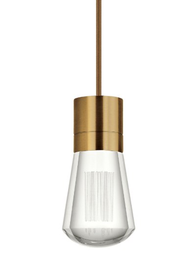 Foto para 9w Alva 30k Aged Brass 90cri TD-Alva Pendant 11 BN AB -LEDWD