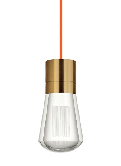 Foto para 9w Alva 30k Aged Brass 90cri TD-Alva Pendant 11 OR AB -LEDWD