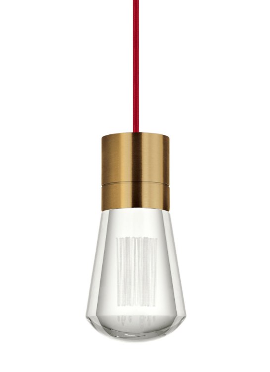 Foto para 9w Alva 30k Aged Brass 90cri TD-Alva Pendant 11 RD AB -LEDWD