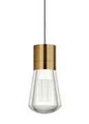 Foto para 9w Alva 22k Aged Brass 90cri TD-Alva Pendant 11 GY AB -LED922