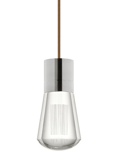 Foto para 9w Alva 22k Satin Nickel 90cri TD-Alva Pendant 3 BN SN -LED922