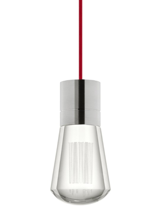 Picture of 9w Alva 30k Satin Nickel 90cri TD-Alva Pendant 3 RD SN -LED930