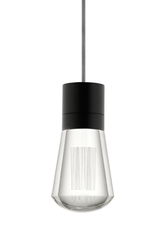Foto para 9w Alva 30k Black 90cri TD-Alva Pendant 7 BK/WH BK -LED930