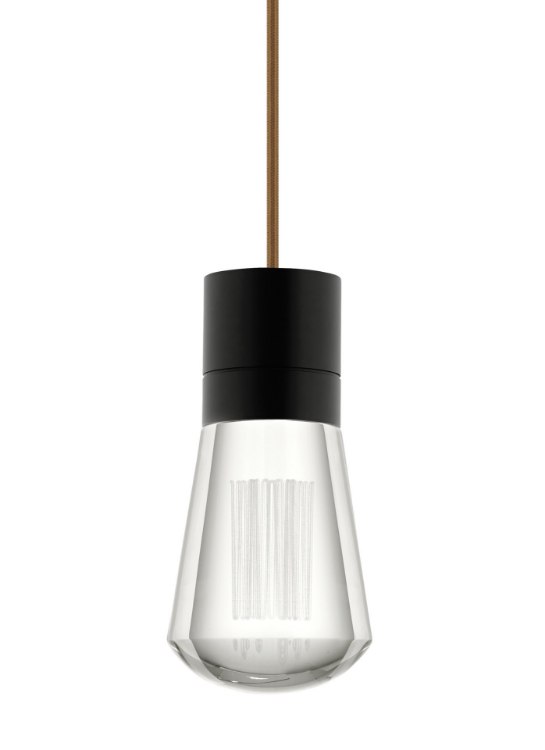 Foto para 9w Alva 30k Black 90cri TD-Alva Pendant 7 BN BK -LEDWD