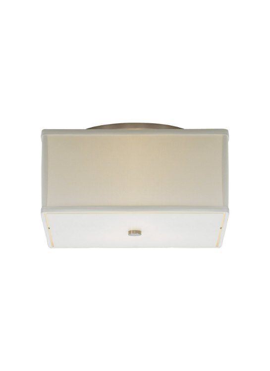 Foto para 40w 730lm Chambers 30k Satin Nickel 80cri Chambers Ceiling sm wht sn-LED830-277