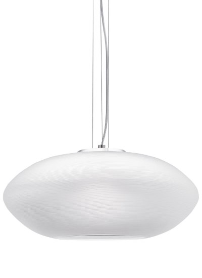 Foto para 9.5w Circulet 27k Satin Nickel E26 Medium Base A19 90cri TD-Circulet Grande Pendant WH SN -LED927