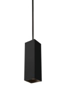 Picture of 15w Exo 27k Metal Shade Black 90cri TD-Exo Pendant 18IN 12INin 20° BK BK -LED927