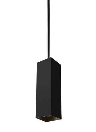 Picture of 15w Exo 27k Metal Shade Black 90cri TD-Exo Pendant 18IN 24INin 30° BK BK -LED927