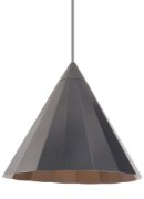 Foto para 75w Astora Steel Gunmetal Medium Base Astora Pendant gm No Lamp