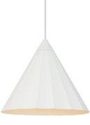 Foto para 75w Astora Steel White Medium Base Astora Pendant wh No Lamp