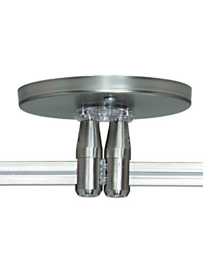 Foto para Monorail Satin Nickel MO-P.F.Cpy 4IN Rd dual fd, sn