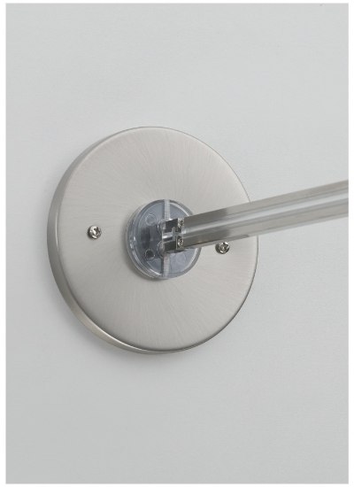 Foto para Monorail Satin Nickel MO-direct end pwr fd 4IN Rd,sn