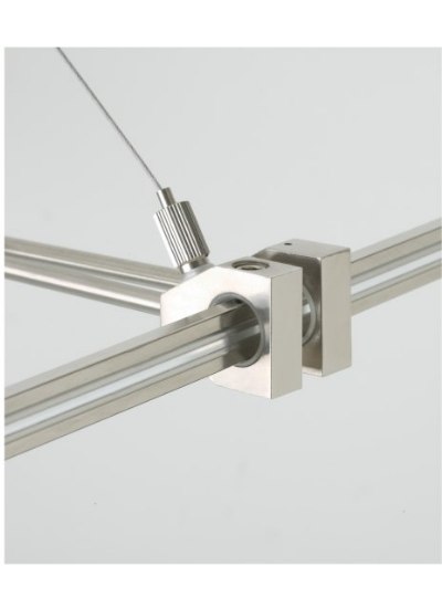 Foto para Monorail Satin Nickel MO-power outside rigger, sn