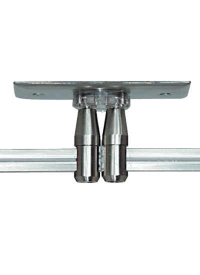 Foto para Monorail Satin Nickel MO-P.F.Cpy Rectngl dual fd, sn