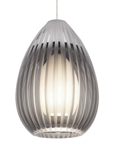 Picture of 35w Ava Satin Nickel MP-Ava Pendant Smoke, sn