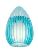 Picture of 35w Ava Satin Nickel MP-Ava Pendant Aqua, sn