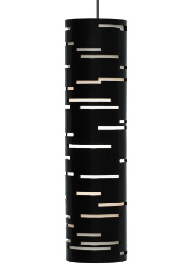 Foto para 50w Revel Satin Nickel MO-Revel Pendant BLK, sn