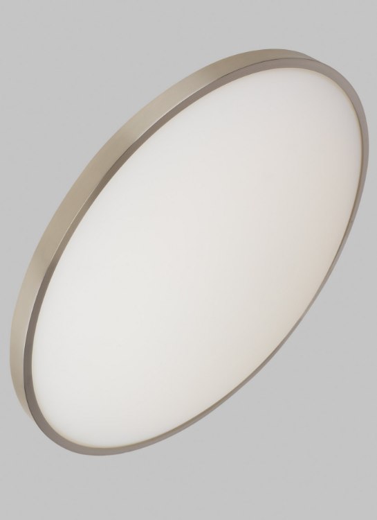 Foto para 45w Vance 27k Frosted Glass Diffuser Chrome 90cri Vance 24 Flush Mount 24IN CH -LED927