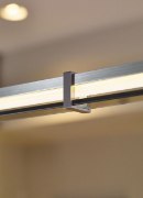 Foto para 16w Gia 40k Satin Nickel 80cri LS-Gia Linear Suspension 300lm/ft, 48IN, SM, sn, -