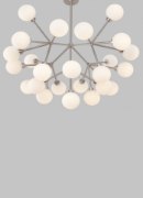 Foto para 64w Mara 27k Satin Nickel 90cri Mara Chandelier WH SN-LED927