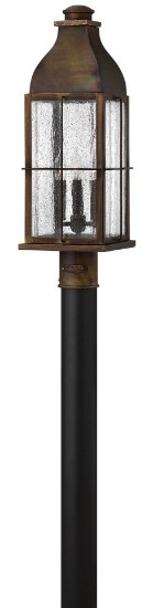 Foto para 5w Outdoor Bingham CAND. LED Clear Seedy Sienna Post Top/ Pier Mount