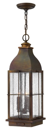 Foto para 5w Outdoor Bingham CAND. LED Clear Seedy Sienna Hanging