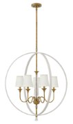 Foto para 60w Chandelier Waverly CAND Warm White Stem Hung Foyer