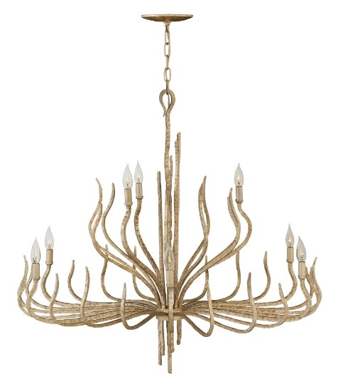 Foto para 60w Chandelier Spyre CAND Champagne Gold Two Tier