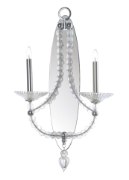 Picture of Paris 2-Light Wall Sconce PN Clear Glass CA Incandescent