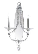 Foto para Paris 2-Light Wall Sconce PN Clear Glass CA Incandescent