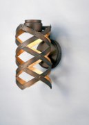 Picture of 11w 6" 770lm 30k Weave Bronze Gilt and Gold 1-Light WW LED Wall Sconce