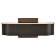 Foto para 27w Montreal SSL 90Plus CRI Bronze Frosted Marine Grade Wet Location Wall Fixture (OA HT 2.48)